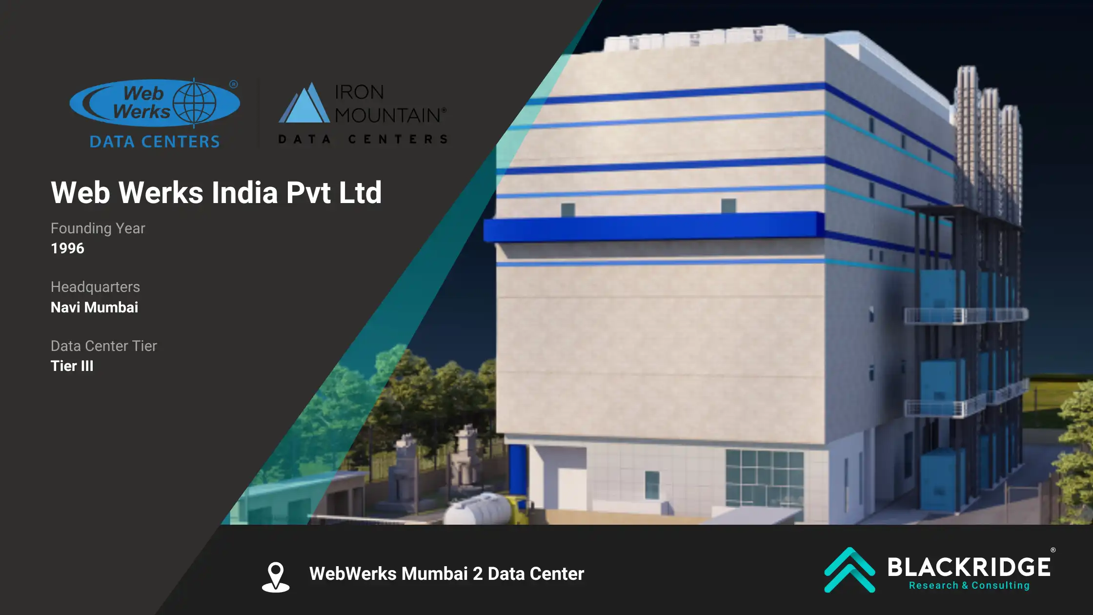 Webwerks Iron mountain data centers in india